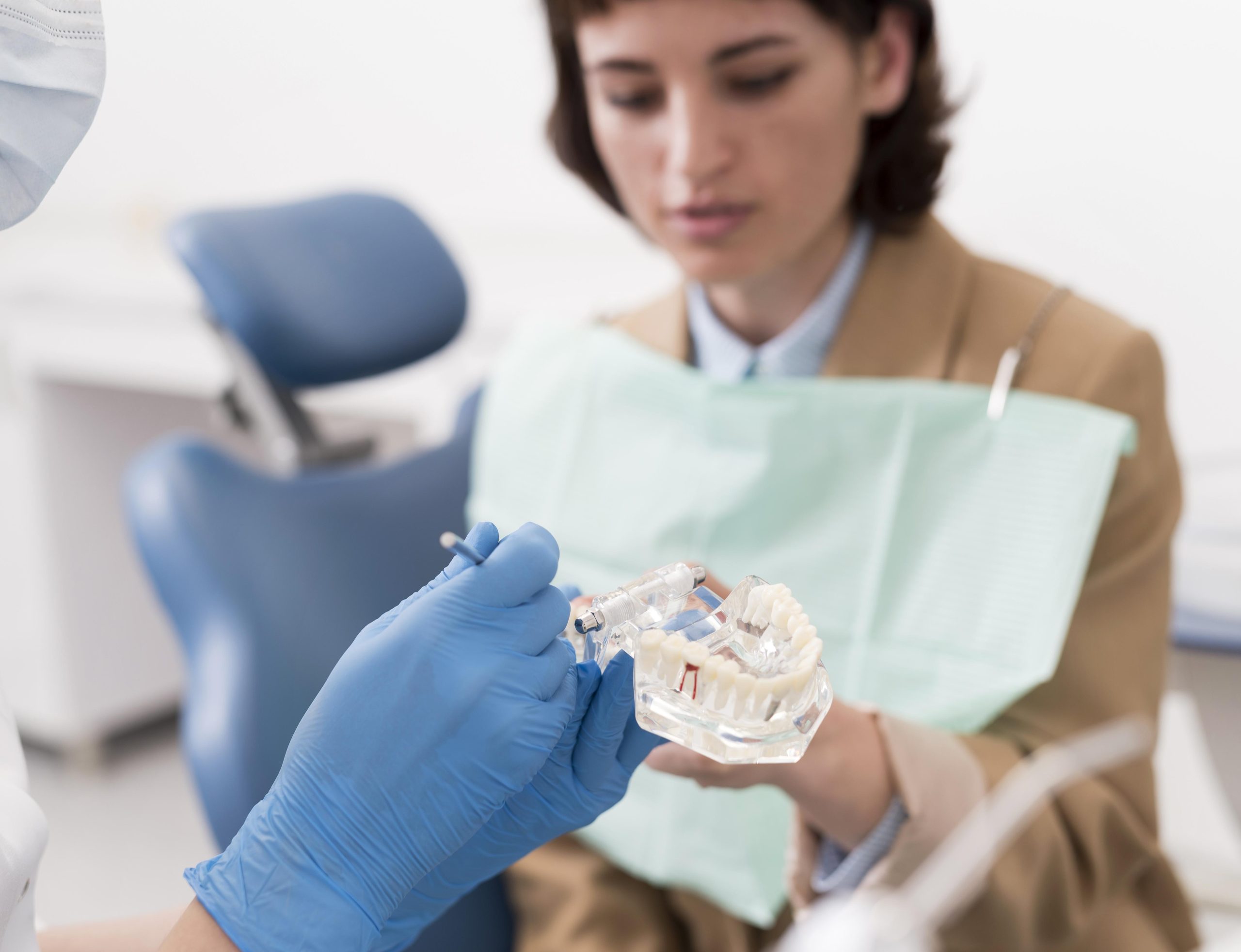 Injerto de hueso dental