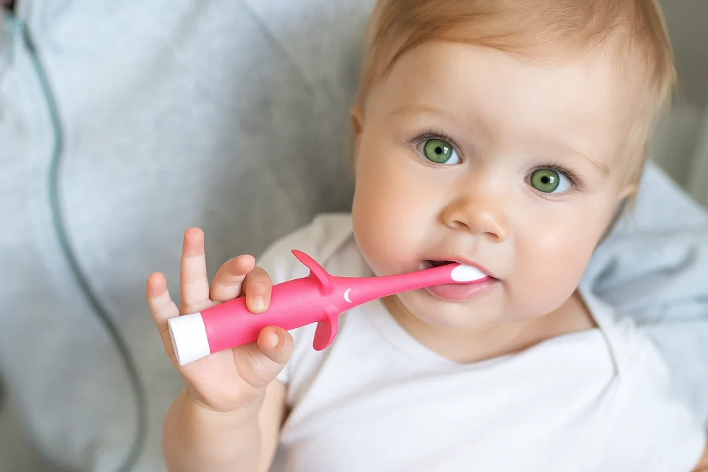 crema dental para bebés